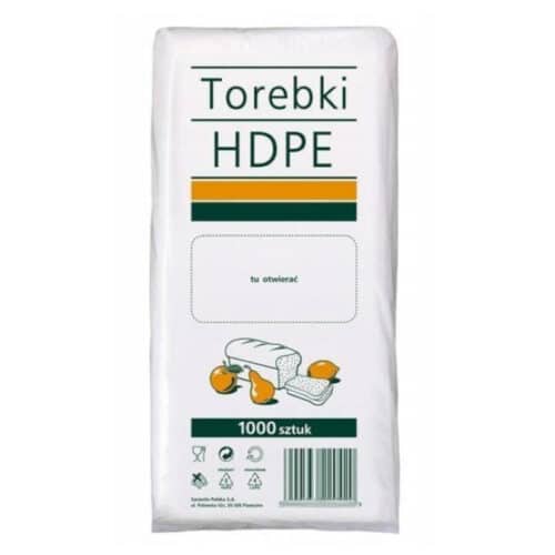 Woreczki torebki foliowe 1000szt HDPE 18/4/35