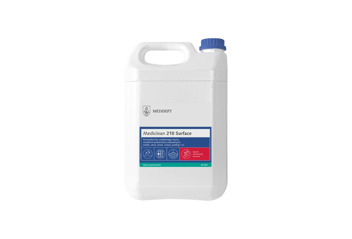 MEDICLEAN 210 Preparat do mycia powierzchni ogólnych 5L