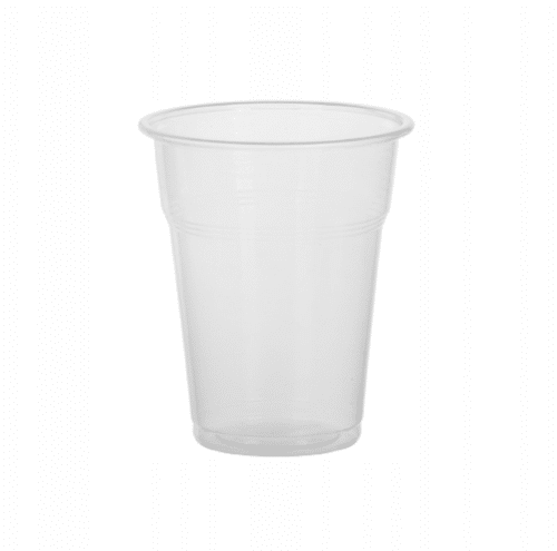 Kubki 300ml przezroczysty gładki 50szt