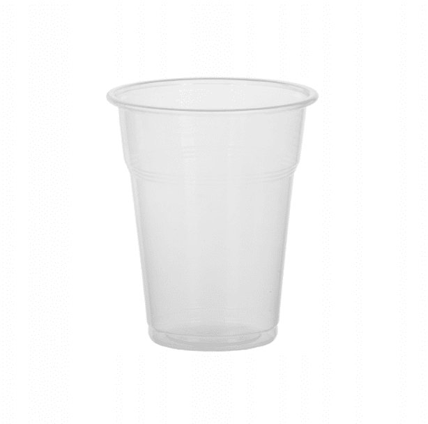 Kubki 300ml przezroczysty gładki 50szt